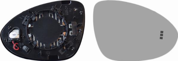Van Wezel 7415836 - Vetro specchio, Specchio esterno www.autoricambi360.it