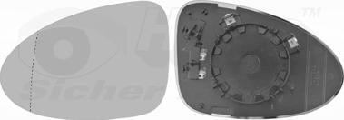 Van Wezel 7421837 - Vetro specchio, Specchio esterno www.autoricambi360.it