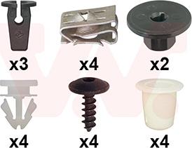Van Wezel 7644796 - Kit montaggio, Parafango www.autoricambi360.it