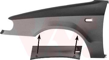 Van Wezel 7616655 - Parafango www.autoricambi360.it