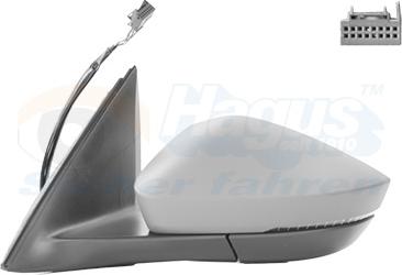 Van Wezel 7611807 - Specchio retrovisore esterno www.autoricambi360.it