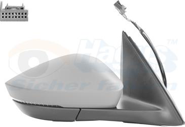 Van Wezel 7611818 - Specchio retrovisore esterno www.autoricambi360.it