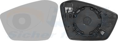 Van Wezel 7611837 - Vetro specchio, Specchio esterno www.autoricambi360.it
