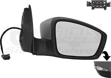 Van Wezel 7618818 - Specchio retrovisore esterno www.autoricambi360.it