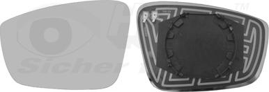 Van Wezel 7617837 - Vetro specchio, Specchio esterno www.autoricambi360.it
