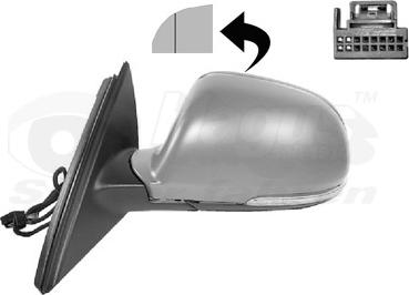 Van Wezel 7636817 - Specchio retrovisore esterno www.autoricambi360.it