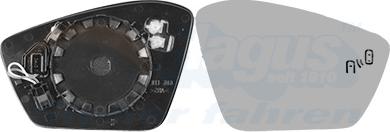 Van Wezel 7638836 - Vetro specchio, Specchio esterno www.autoricambi360.it