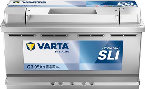 Varta 595402080K262 - Batteria avviamento www.autoricambi360.it