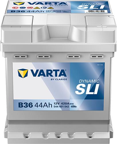 Varta 544401042K262 - Batteria avviamento www.autoricambi360.it