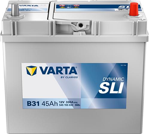 Varta 545155033K262 - Batteria avviamento www.autoricambi360.it