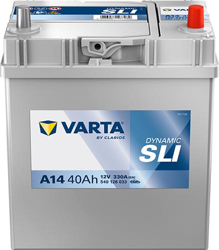 Varta 540126033K262 - Batteria avviamento www.autoricambi360.it