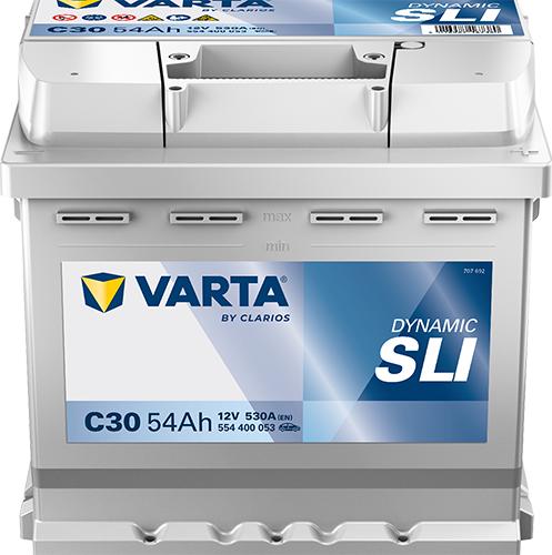 Varta 554400053K262 - Batteria avviamento www.autoricambi360.it