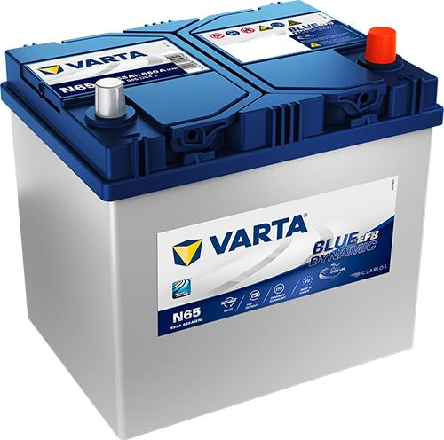 Varta 565501065G502 - Batteria avviamento www.autoricambi360.it