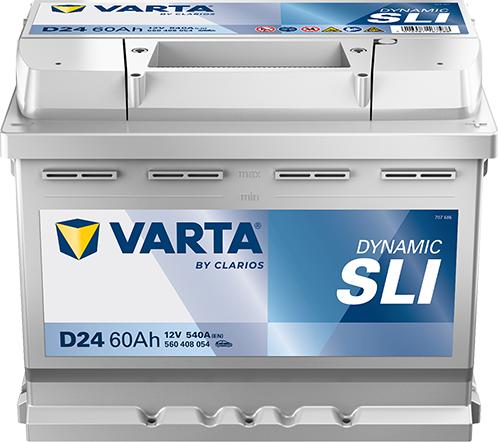 Varta 560408054K262 - Batteria avviamento www.autoricambi360.it