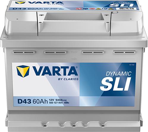 Varta 560127054K262 - Batteria avviamento www.autoricambi360.it
