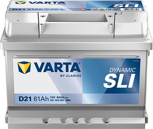 Varta 561400060K262 - Batteria avviamento www.autoricambi360.it