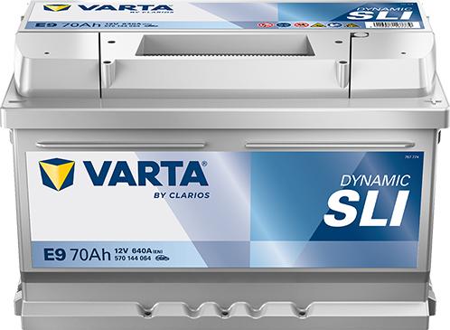 Varta 570144064K262 - Batteria avviamento www.autoricambi360.it