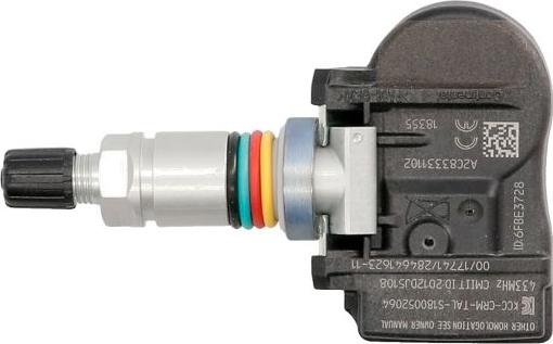 VDO S180052064Z - Sensore ruota, Press. gonf. pneumatici-Sistema controllo www.autoricambi360.it