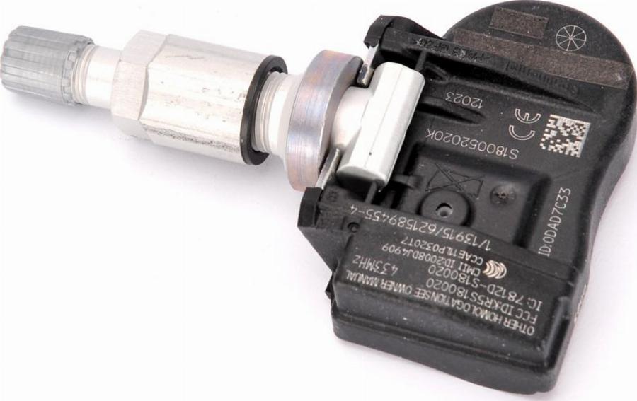 VDO S180084730Z - Sensore ruota, Press. gonf. pneumatici-Sistema controllo www.autoricambi360.it