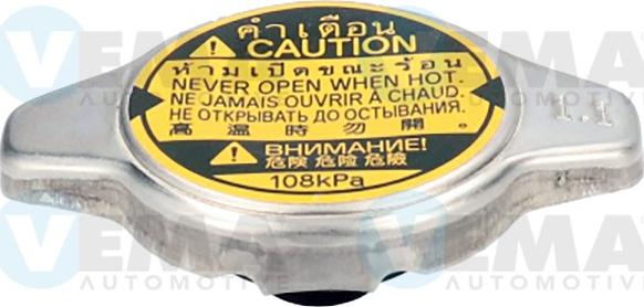 VEMA 150017 - Tappo, radiatore www.autoricambi360.it