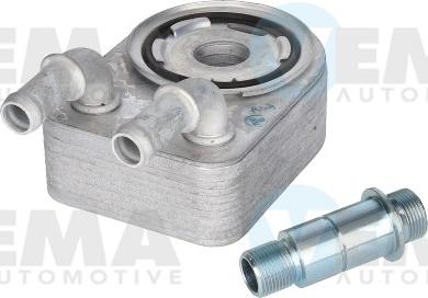 VEMA 340091 - Radiatore olio, Olio motore www.autoricambi360.it
