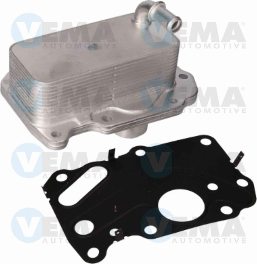 VEMA 340040 - Radiatore olio, Olio motore www.autoricambi360.it