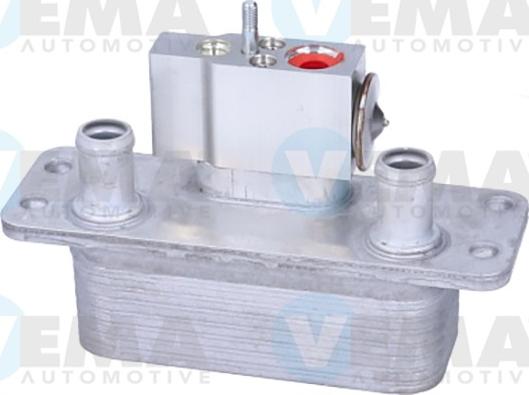 VEMA 340177 - Radiatore olio, Olio motore www.autoricambi360.it