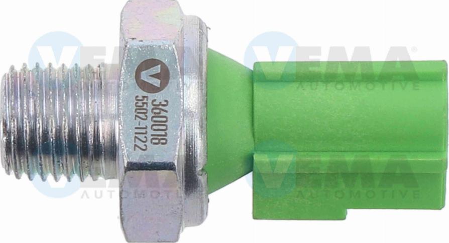 VEMA 360018 - Sensore, Pressione olio www.autoricambi360.it