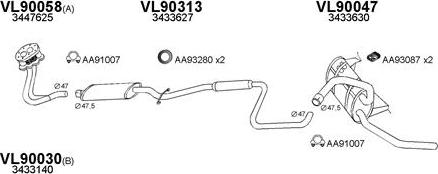Veneporte 900012 - Impianto gas scarico www.autoricambi360.it