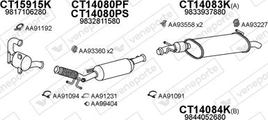 Veneporte 150809 - Impianto gas scarico www.autoricambi360.it