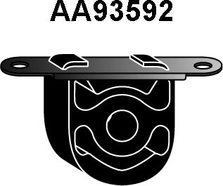 Veneporte AA93592 - Supporto, Silenziatore www.autoricambi360.it