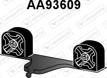 Veneporte AA93609 - Supporto, Silenziatore www.autoricambi360.it