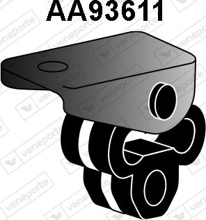 Veneporte AA93611 - Supporto, Silenziatore www.autoricambi360.it