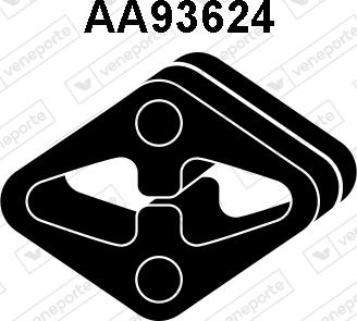 Veneporte AA93624 - Supporto, Silenziatore www.autoricambi360.it