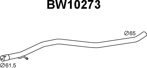 Veneporte BW10273 - Tubo gas scarico www.autoricambi360.it