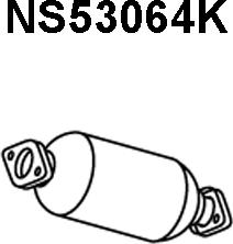 Veneporte NS53064K - Catalizzatore www.autoricambi360.it