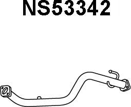 Veneporte NS53342 - Tubo gas scarico www.autoricambi360.it