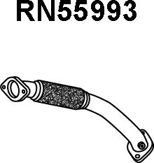 Veneporte RN55993 - Tubo gas scarico www.autoricambi360.it