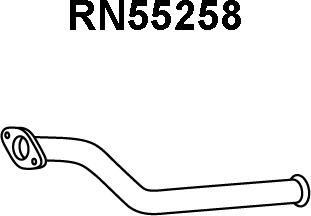 Veneporte RN55258 - Tubo gas scarico www.autoricambi360.it