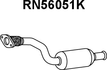 Veneporte RN56051K - Catalizzatore www.autoricambi360.it