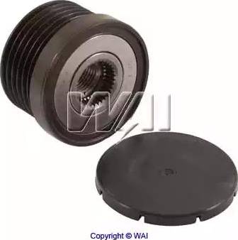 WAI 24-91289-3 - Puleggia cinghia, Alternatore www.autoricambi360.it