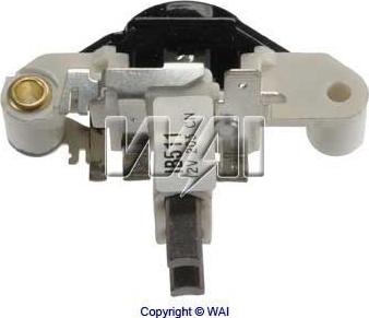 WAI IB511 - Regolatore alternatore www.autoricambi360.it