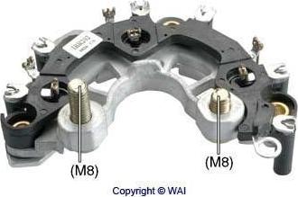 WAI IBR202 - Raddrizzatore, Alternatore www.autoricambi360.it