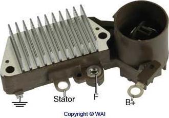 WAI IN438 - Regolatore alternatore www.autoricambi360.it