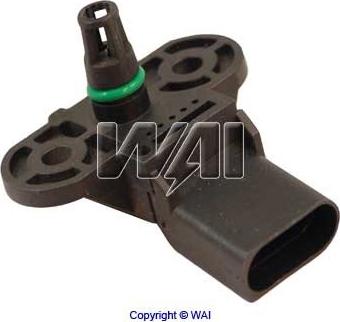 WAI MAP9125 - Sensore, Pressione collettore d'aspirazione www.autoricambi360.it