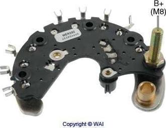 WAI MER592 - Raddrizzatore, Alternatore www.autoricambi360.it