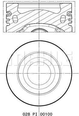 VAG 03L107065AD050 - Pistone www.autoricambi360.it