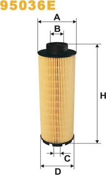 WIX Filters 95036E - Filtro carburante www.autoricambi360.it