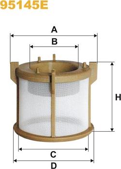 WIX Filters 95145E - Filtro carburante www.autoricambi360.it