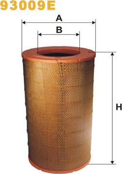 WIX Filters 93009E - Filtro aria www.autoricambi360.it